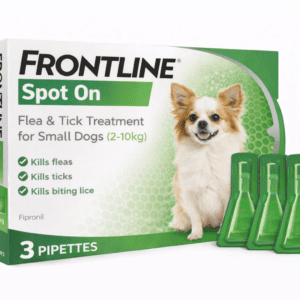 FRONTLINE Spot On Flea & Tick Treatment for Small Dog (2-10kg) 3 Pipettes