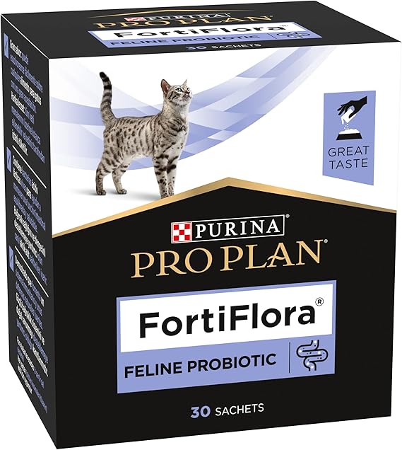 PRO PLAN FortiFlora Probiotic Cat Supplements – 30 x 1g Sachets