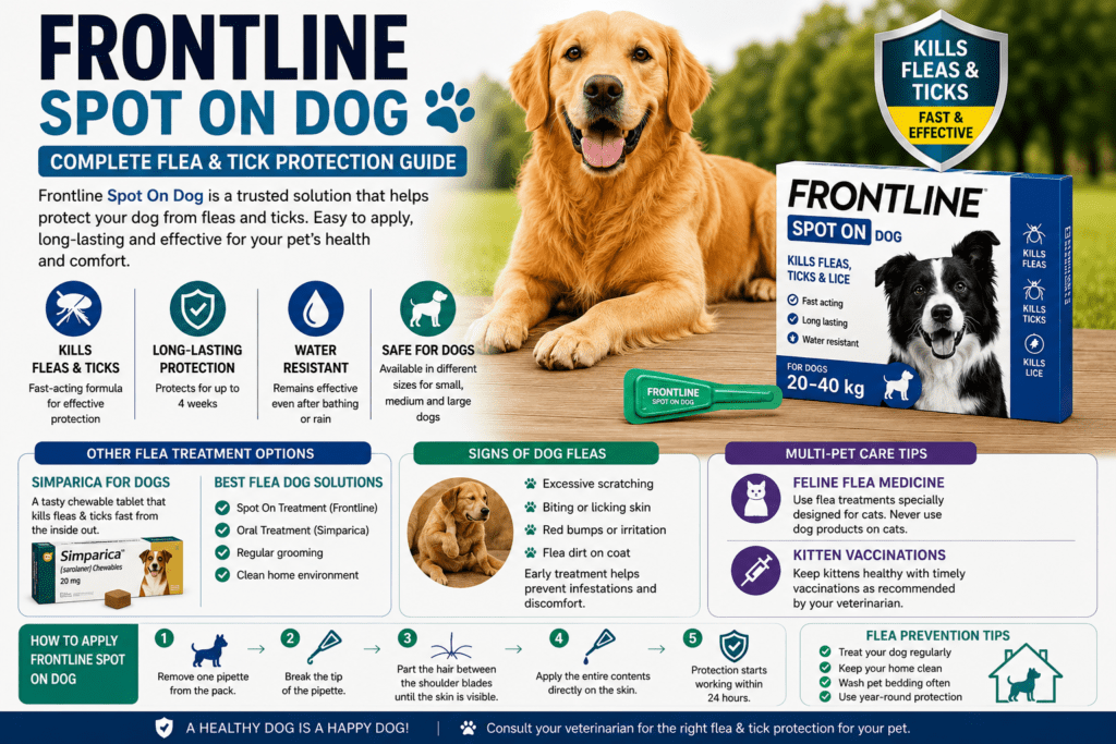 Product Frontline Spot On Cat β Protect Your Cat From Fleas & Parasites